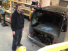 Matt Boesch in his shop...