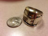 Custon Silver Split-Window Bus Rings...
