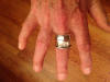 Custon Silver Split-Window Bus Rings...