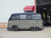 Short Bus in front of Steve's European Auto...