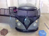 Nancy Hewitt tinting the Short Bus!